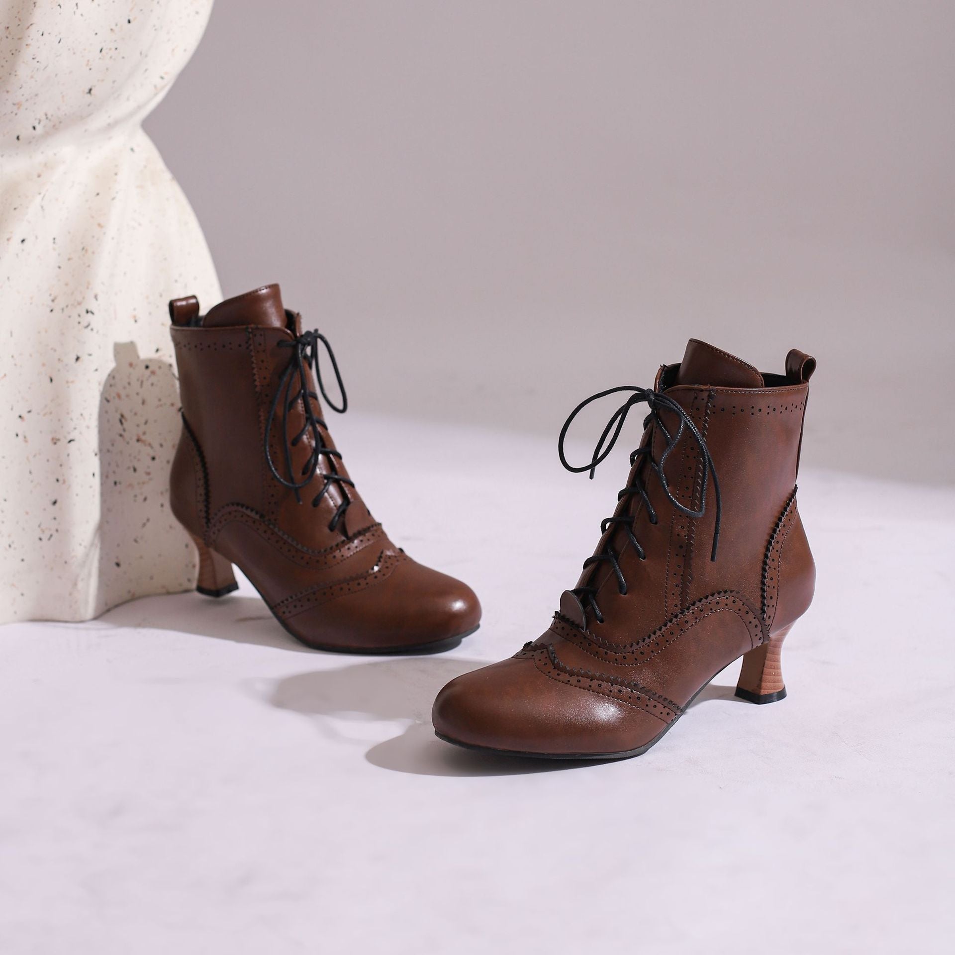Women's Dopamine Girl short boots by FitiqueFit featuring comic-con style winter footwear with bold design and comfortable fit.