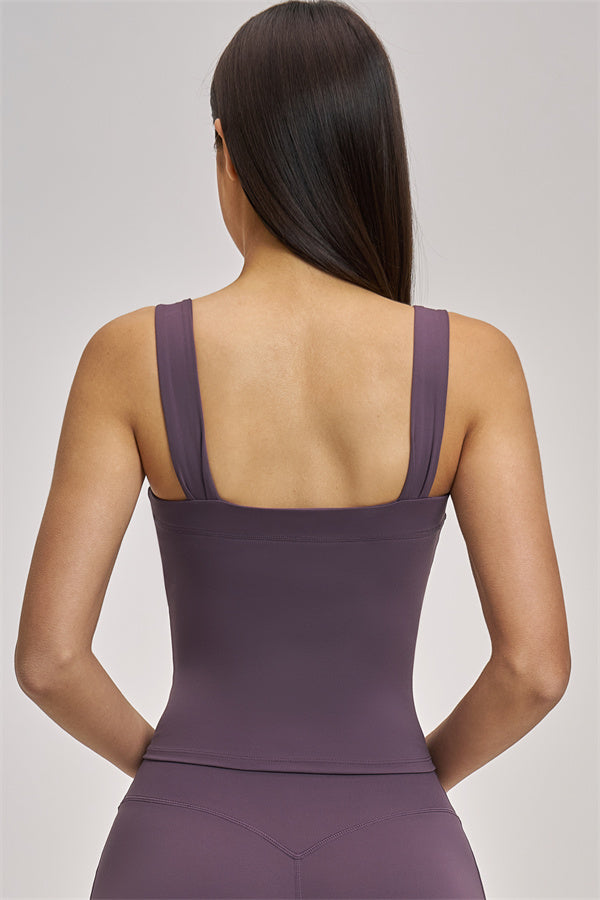 Fitglutes Activewear Swoon Tank Top and Shorts 2-piece set, stylish gymwear for workout and fitness activities.