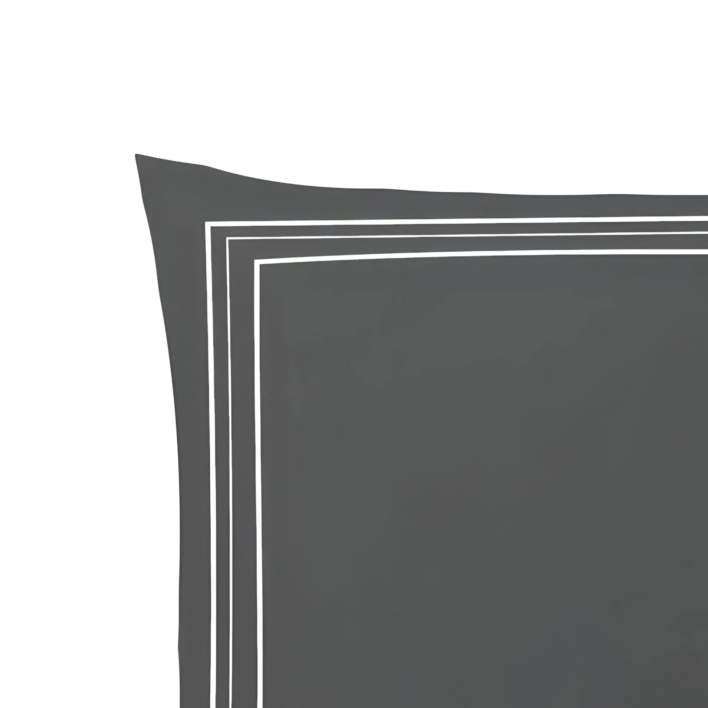 400TC Cotton Classic Luxurious Embroidery Sateen Solid Duvet Cover Set - Plush Fashion Hub