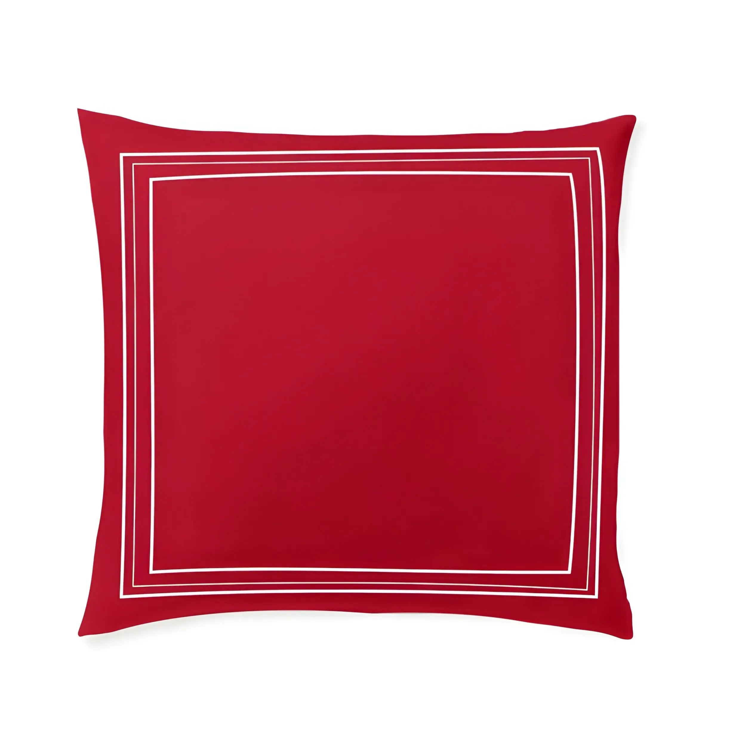 400TC Cotton Classic Luxurious Embroidery Sateen Solid Duvet Cover Set - Plush Fashion Hub