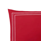 400TC Cotton Classic Luxurious Embroidery Sateen Solid Duvet Cover Set - Plush Fashion Hub