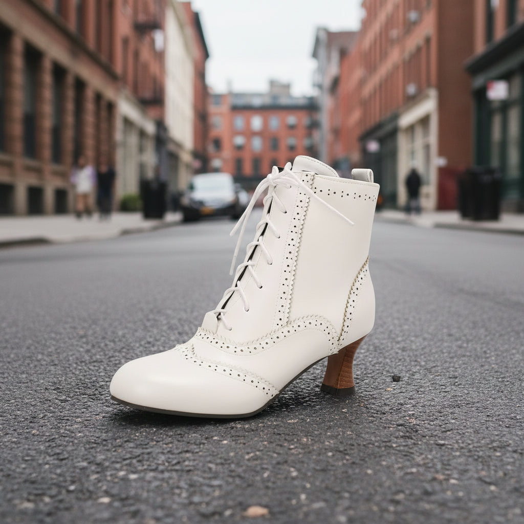 Women’s Dopamine Girl short boots by FitiqueFit featuring comic-con style winter footwear with bold design and comfortable fit.