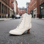 Women’s Dopamine Girl short boots by FitiqueFit featuring comic-con style winter footwear with bold design and comfortable fit.