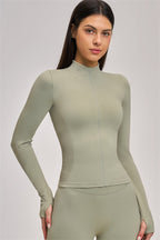 Fitglutes Activewear sports bra, jacket, and shorts 3-piece set for workout and gym, made of breathable athletic fabric.