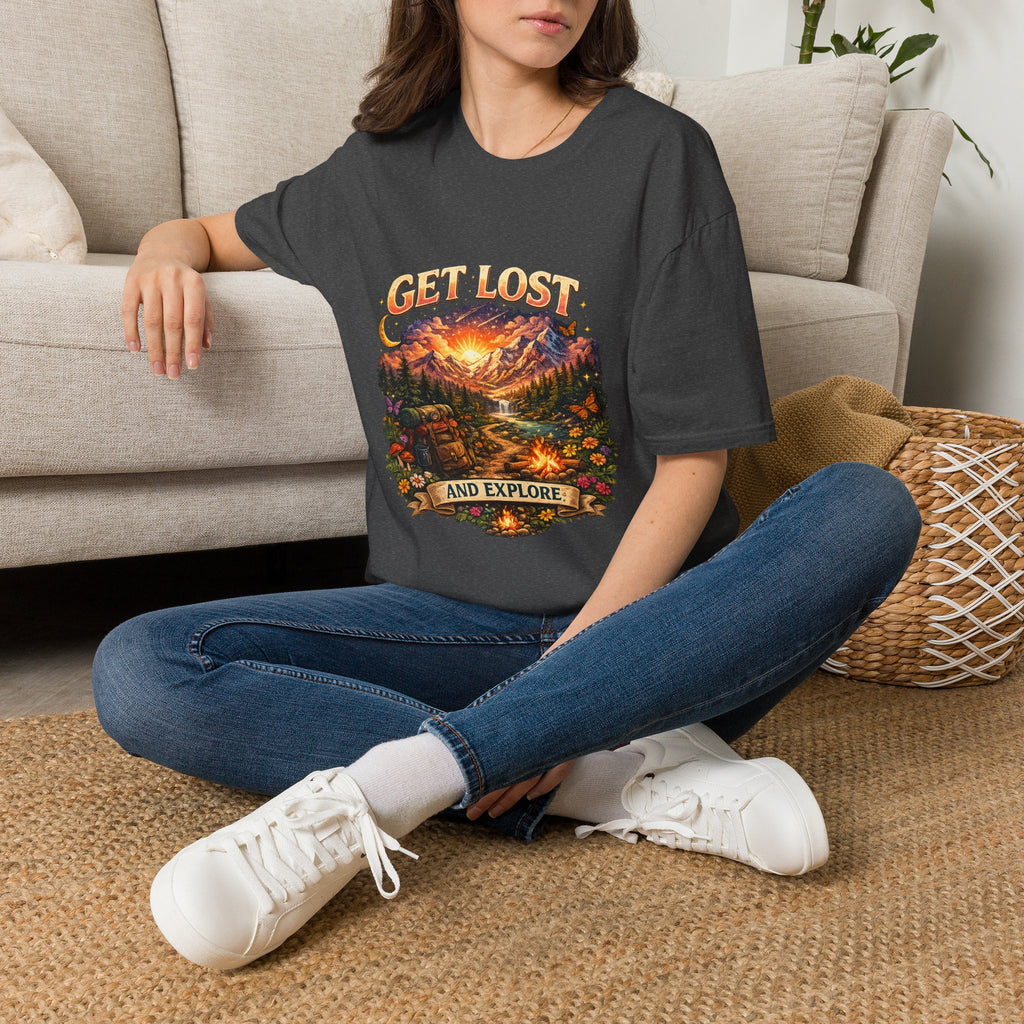Unisex Softstyle T-Shirt by Printify featuring a comfortable fit and smooth fabric, shown in a neutral color on a plain background.