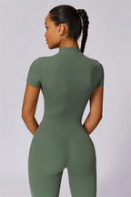 Fitglutes Activewear Mia Belle jumpsuit in sleek sportswear design, featuring a fitted silhouette and stylish athletic details.