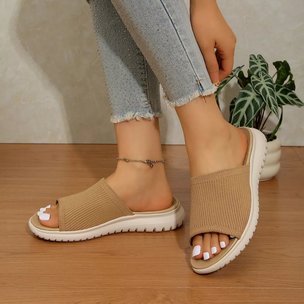 Shopimist open toe breathable sandals with supportive straps and cushioned insoles, ideal for summer comfort and style.
