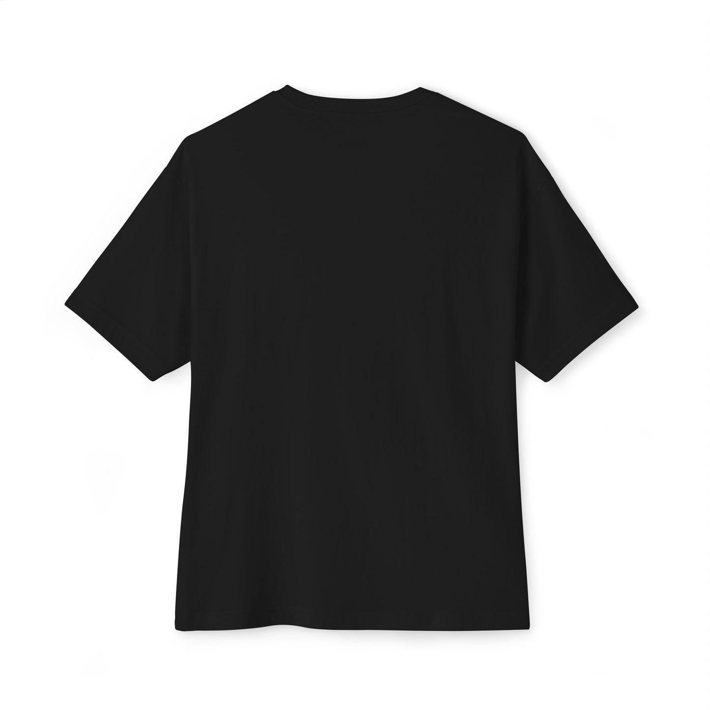 Plush Fashion Hub self-love graphic boxy T-shirt featuring positive "Love Yourself First" design on soft fabric.