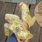 Open toe block heels sandals by Shopimist featuring a stylish design with chunky heels and open toes for casual and dressy wear.