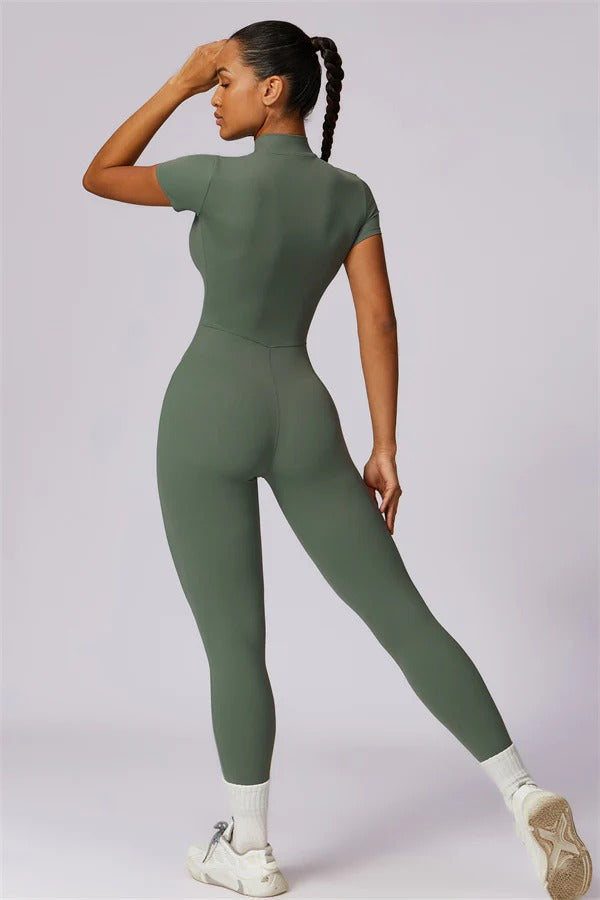 Fitglutes Activewear Mia Belle jumpsuit, stylish athletic jumpsuit with fitted design and breathable fabric for workout and gym activities.