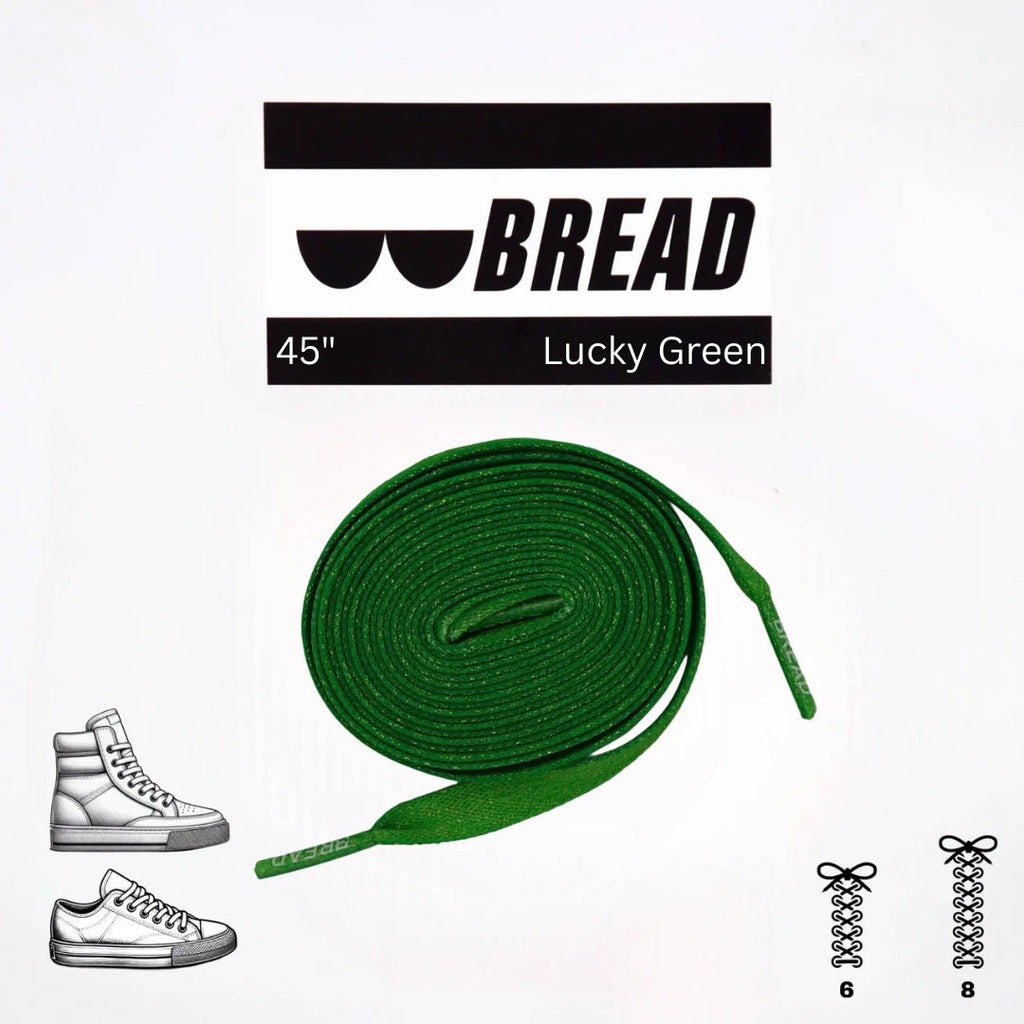 Sparkly green elastic shoelace from Plush Fashion Hub, designed for comfortable and stylish sneaker lacing.