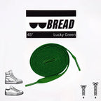 Sparkly green elastic shoelace from Plush Fashion Hub, designed for comfortable and stylish sneaker lacing.