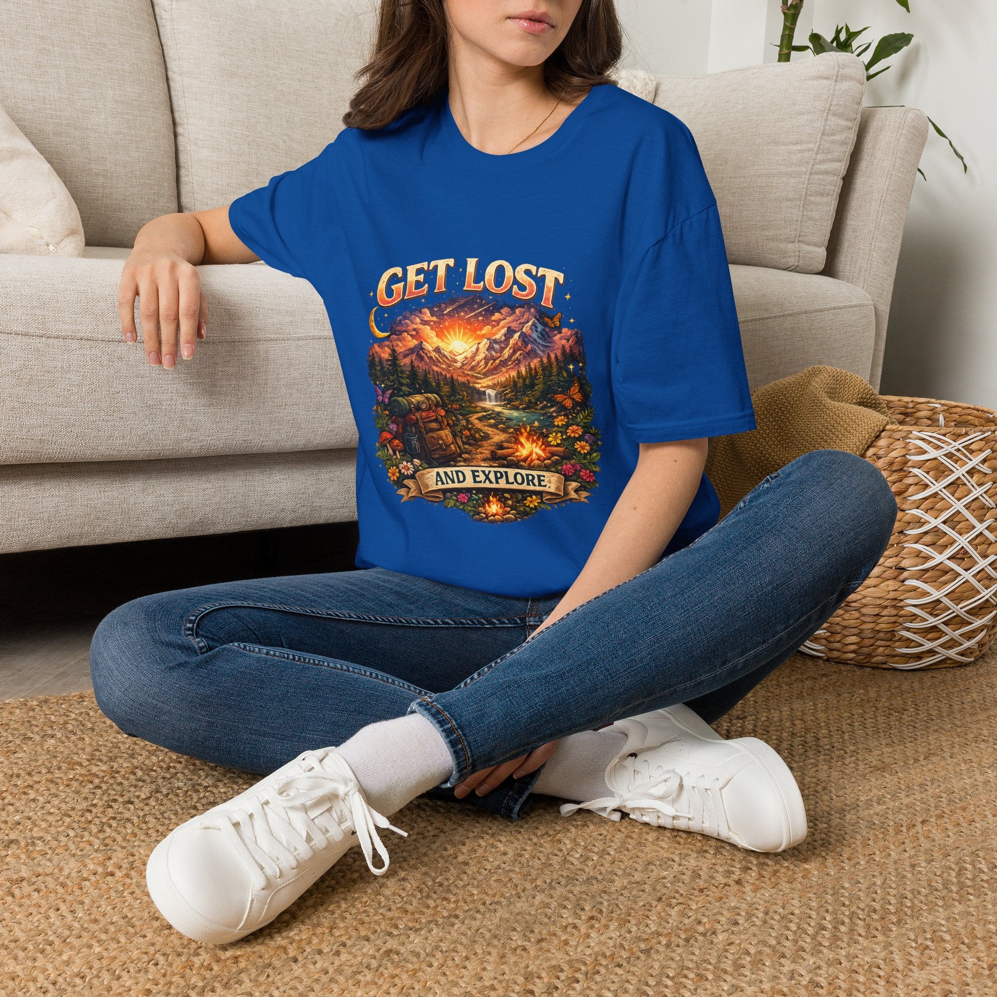 Unisex Softstyle T-Shirt by Printify featuring a comfortable fit, soft fabric, and a simple design, displayed on a plain background.