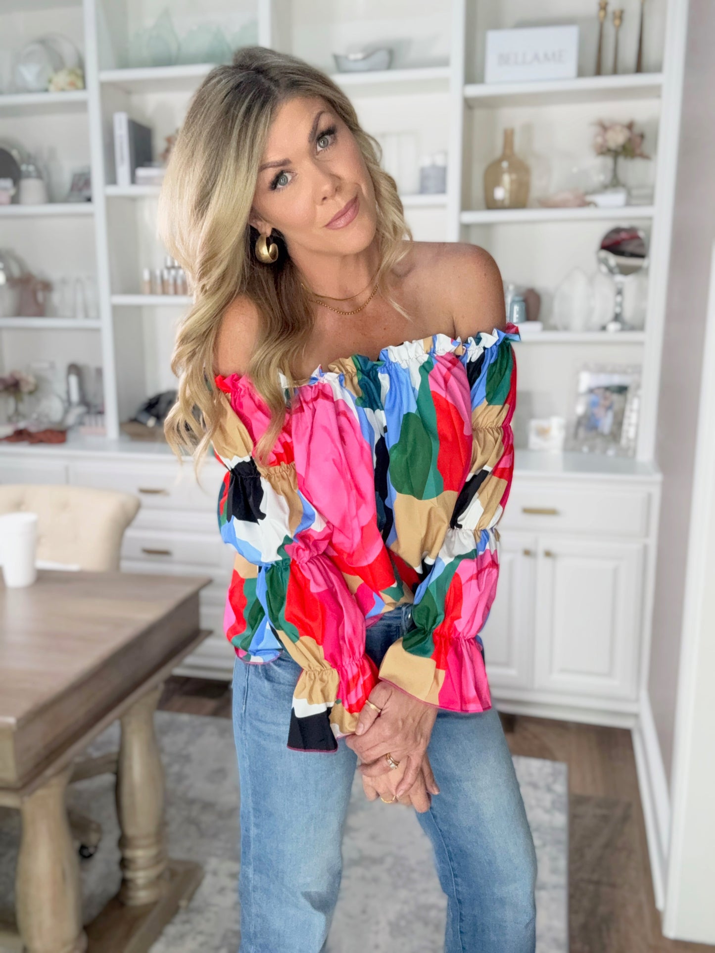 Fiesta Bright Blouse Pretty Little Patriot