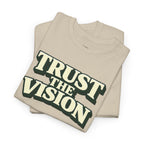Wear Your Worship Trust The Vision T-Shirt featuring a graphic design, made from premium cotton for purpose-driven style.