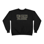 Wear Your Worship No Fear All Faith Crewneck sweatshirt featuring 2 Timothy 1:7 inspirational quote in stylish apparel.