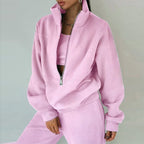 Velvet Touch Fleece Sporty Co-Ord Set