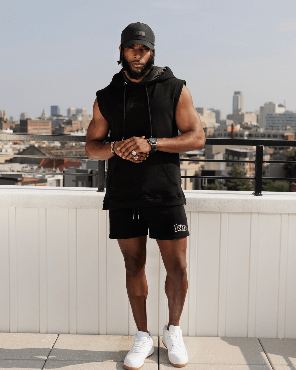 Black waterproof satin lined dad hat by Plush Fashion Hub, showing the hat's smooth satin interior and adjustable strap.