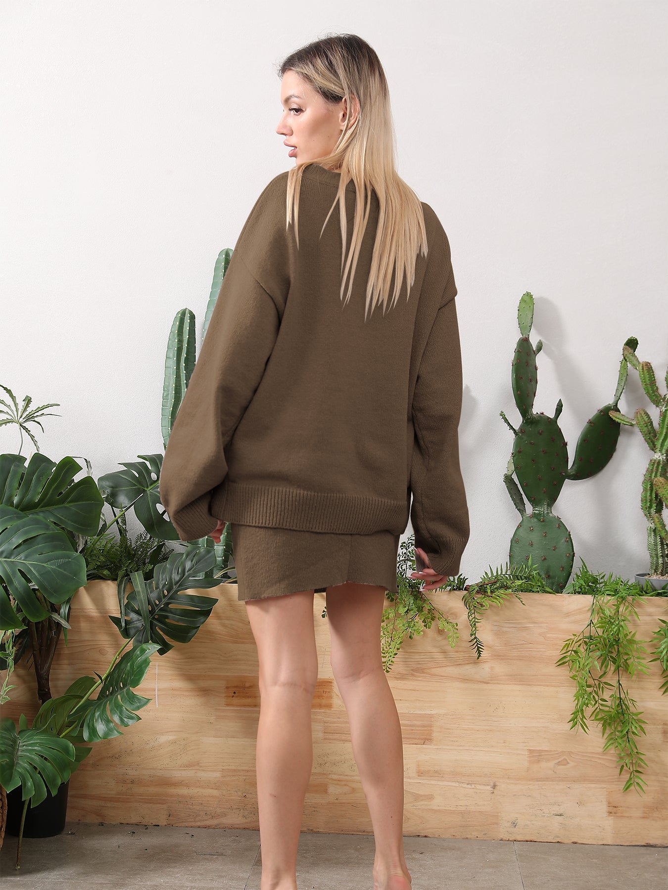 Women's home clothing set by LadyShow.Store, featuring a comfortable matching top and pants in soft fabric.