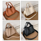 LadyShow.Store Kira handbag with stylish design, showcasing the elegant exterior and top handle of the women's handbag.