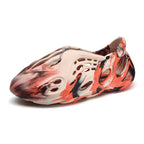 Trendsi hollow-out flat sandals showing open-toe design with cut-out details, casual footwear for warm weather.