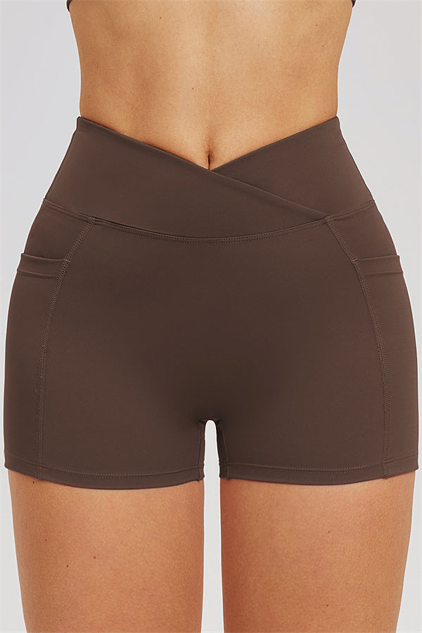 Fitglutes Activewear sports bra, zip jacket, and shorts 3-piece workout set, featuring breathable fabric and athletic design.