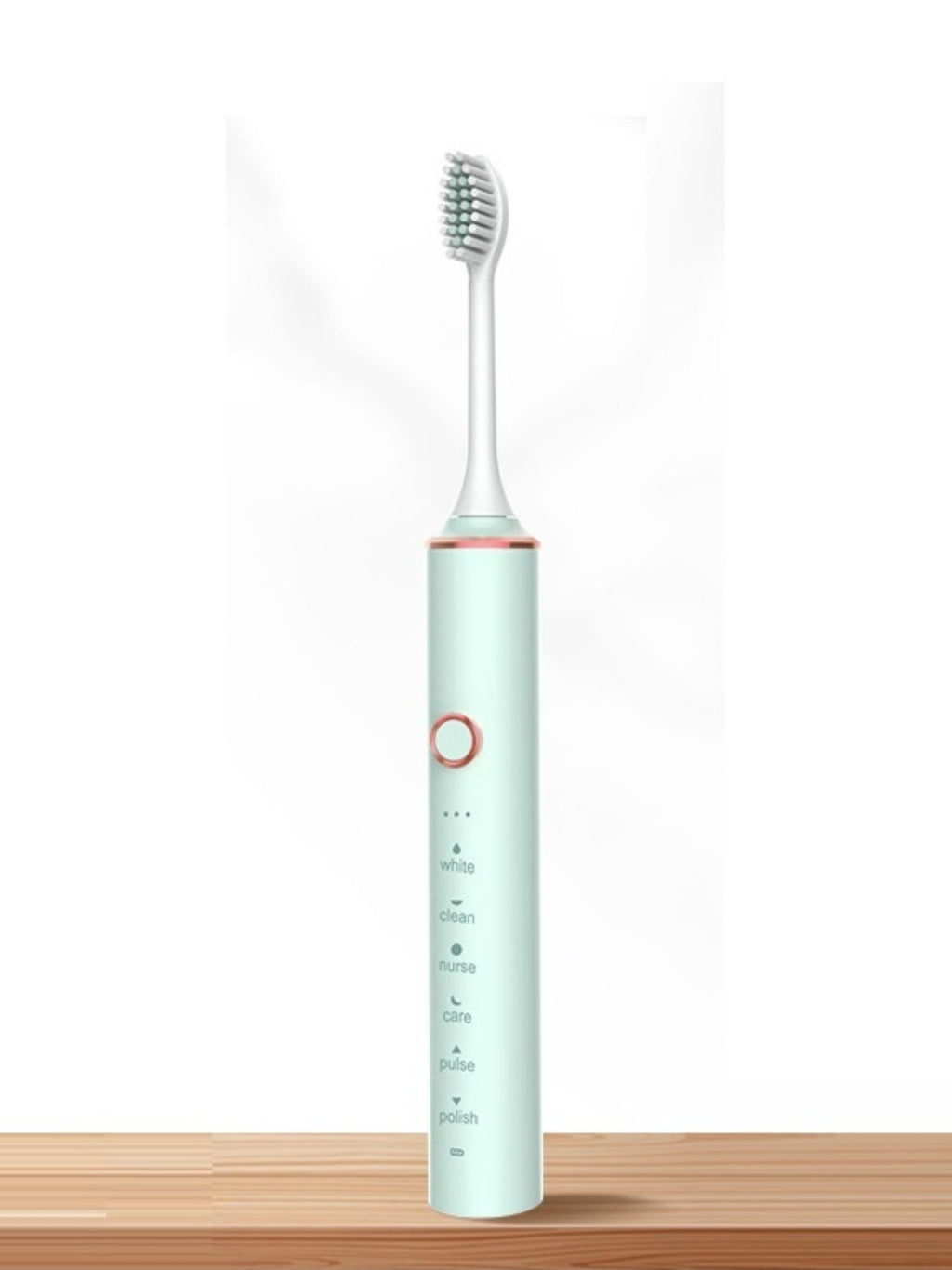 8-piece professional electric toothbrush set by Trendsi with multiple brush heads for premium oral hygiene care.