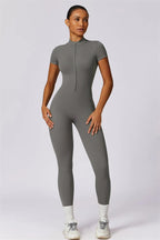 Fitglutes Activewear Mia Belle jumpsuit, stylish athletic romper with a fitted design, ideal for gym and workout sessions.