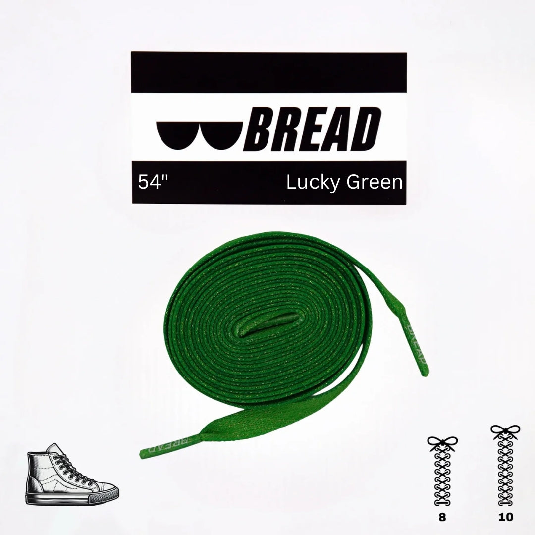 Sparkly green elastic shoelace by Plush Fashion Hub, featuring a shiny, decorative design for easy, stylish footwear fastening.