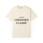 Certified Classic 60 Years T-Shirt by Printify featuring a vintage-inspired design on a comfortable cotton T-shirt.