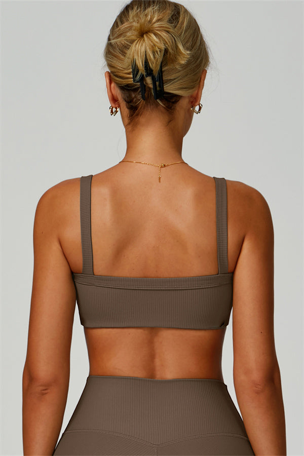 Fitglutes Activewear sports bra, leggings, and jacket 3-piece set, perfect for gym workouts and athletic training.