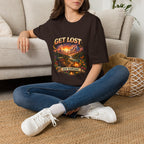 Unisex Softstyle T-Shirt by Printify, featuring a comfortable fit and soft fabric, shown in a neutral color and casual style.