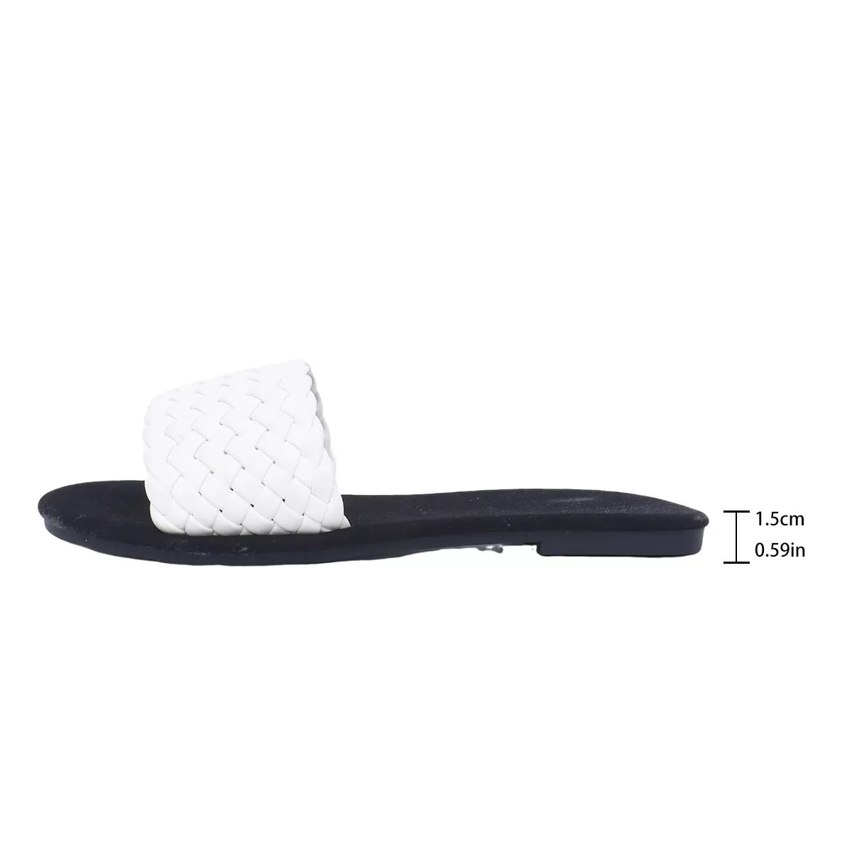 Open toe flats sandals by Shopimist featuring a sleek design with comfortable straps and a stylish, minimalist look.