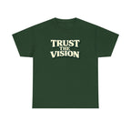 Wear Your Worship Trust The Vision T-Shirt, premium cotton graphic tee featuring a purpose-driven design and comfortable fit.