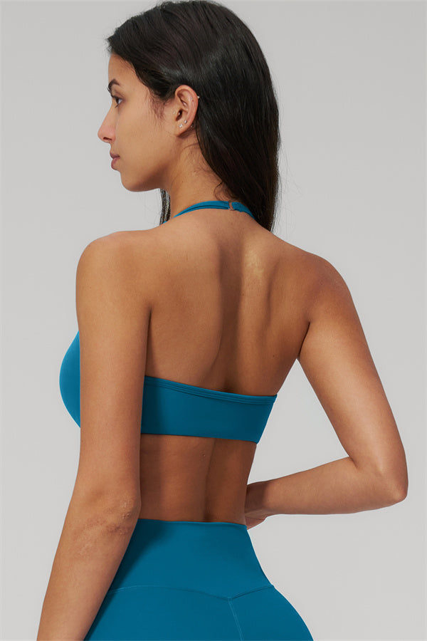 Fitglutes Activewear Rapture Sports Bra and Shorts 2-piece set, black gymwear with supportive sports bra and fitted workout shorts.