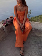 Square neck cami and wide-leg pants set by Shopimist, featuring a stylish square neckline and flowy pant design.