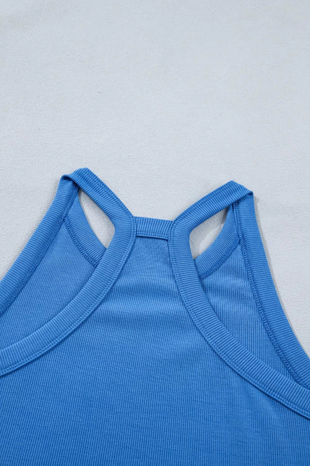 Sleeveless cropped top and pocketed skort set by Shopimist, shown on a model, perfect for casual summer outfits.