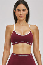 Fitglutes Activewear sports bra and shorts 2-piece set, featuring a stylish sports bra and matching workout shorts for active wear.