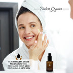 Timeless Glow Serum by Timeless Organics Skin Care, a moisturizing face serum with a smooth, lightweight texture and clear bottle.
