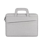 Plush Fashion Hub laptop bag and business briefcase in black with handles and shoulder strap, designed for professional use.