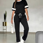 Fashionable women's casual sportswear suit by Plush Fashion Hub, featuring a stylish, comfortable outfit for everyday wear.