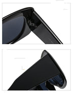 Retro outdoor UV400 sunglasses by FitiqueFit featuring bold colorways, stylish eye wear with UV protection.