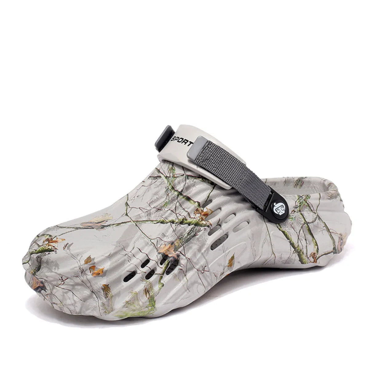 Men's round toe sandals by Trendsi, showcasing comfortable open-toe footwear with a casual design and stylish straps.