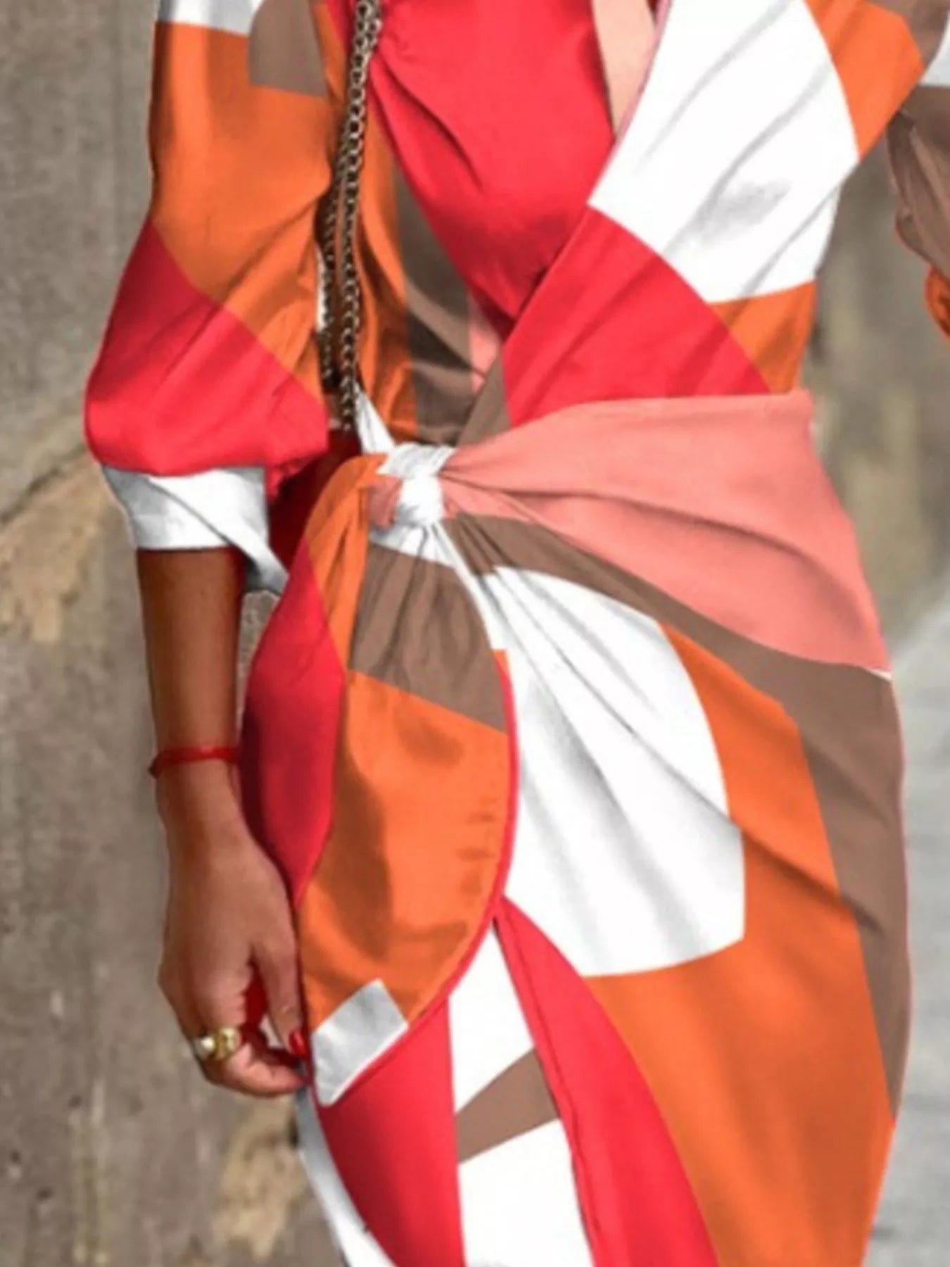 Printed collared neck shirt dress from Plush Fashion Hub featuring a stylish collar, button front, and casual fit.