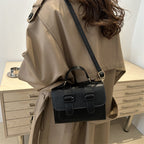 Stylish small square LadyShow.Store crossbody bag with versatile design, featuring a sleek underarm style and trendy details.