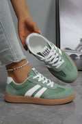 Goldie leather lace-up women's shoes by Threaded Pear, featuring stylish design and comfortable fit, shown in natural leather finish.