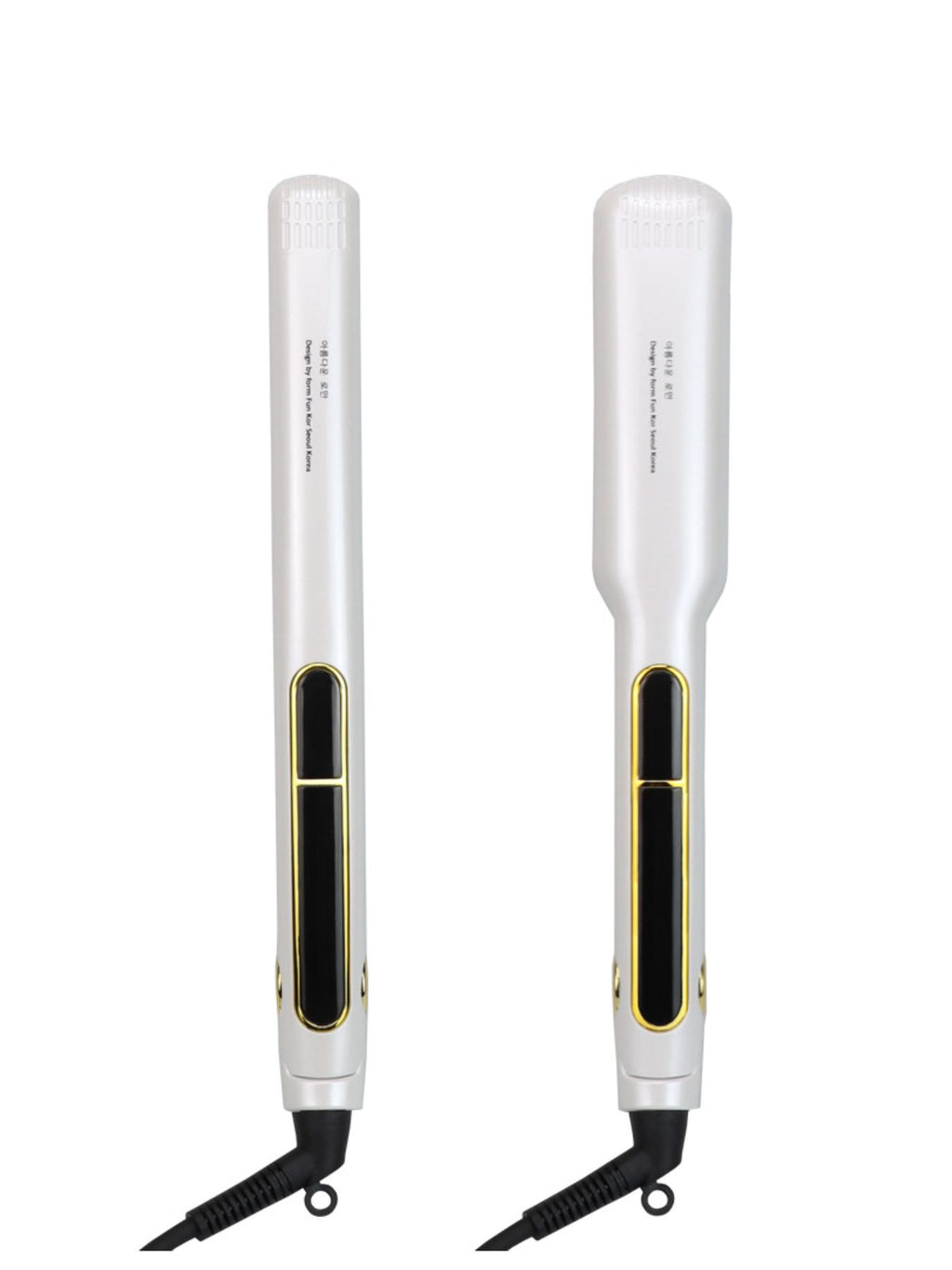 Trendsi 2-in-1 professional hair straightener and curling iron for versatile styling, with sleek design and digital temperature controls.