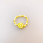 Colorful fruit charm beaded ring from Shopimist featuring vibrant beads and playful fruit designs, perfect for casual or fun accessories.