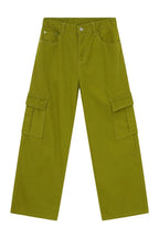 Men's mid-rise jeans with cargo pockets by Trendsi, featuring a classic denim look and functional side pocket details.
