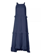 Ruffled Tiered Sleeveless Maxi Dress